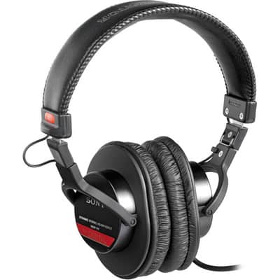 Sony - MDR-V6 - Studio Monitor Headphones with CCAW Voice Coil - Black image 1