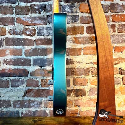 Fender Telecaster American Limited Edition 60s Electric Guitar w/ HSC & Respray by MJT (2010s - Sherwood Green Metallic) image 4