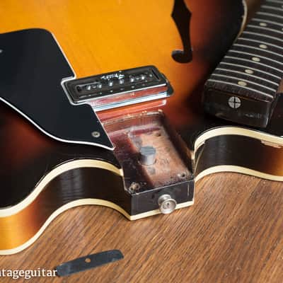 Fender pre-Coronado I (Aztec, Fantasy) 1965 Sunburst Neck image 10