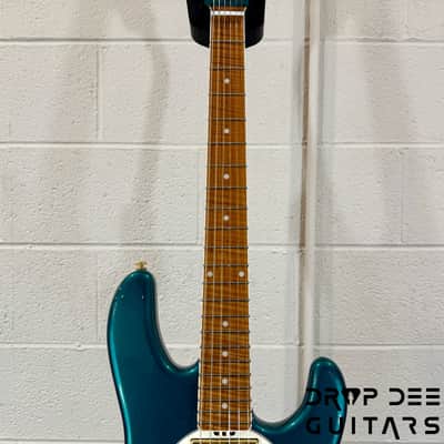 Ernie Ball Music Man Cory Wong StingRay II Deluxe Electric Guitar w/ Case-Pine Green image 9