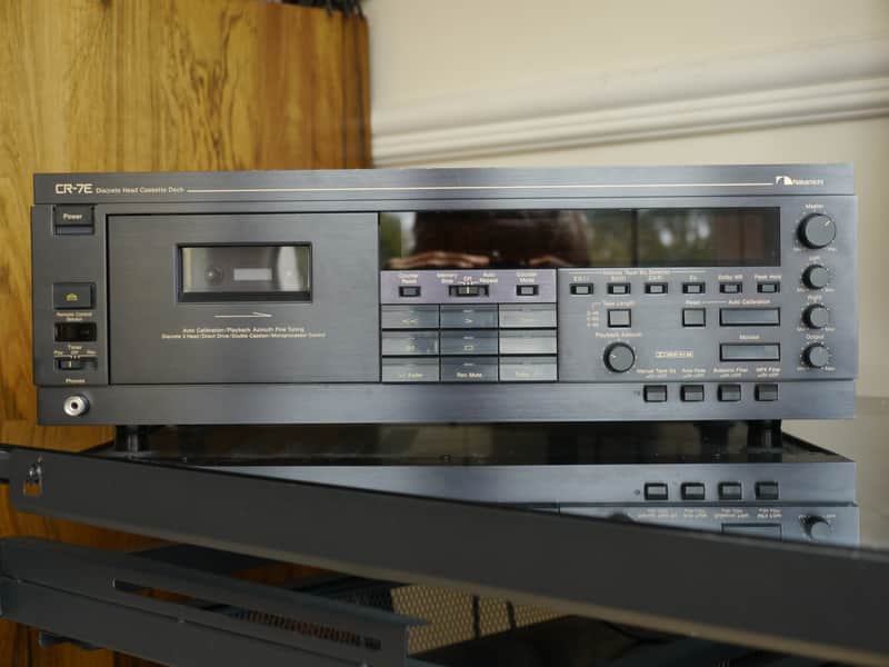 Nakamichi CR-7E Discrete 3-Head Cassette Deck – Late Factory Gear Drive image 1