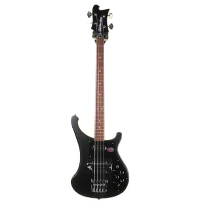 Rickenbacker 4003S MBL Bass Guitar, Matt Black with Hard Case image 3