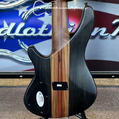Schecter - Charles Berthoud - CB-5 - 5-String Active Bass Guitar - See Through Black Satin Finish image 14