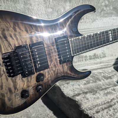 ESP E-II Horizon FR-II - See Thru Black Sunburst image 1