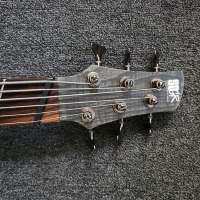 Ibanez SRFF806-BKS Bass Workshop Multi-Scale Soundgear 2015 - 2017 - Black Stained image 4