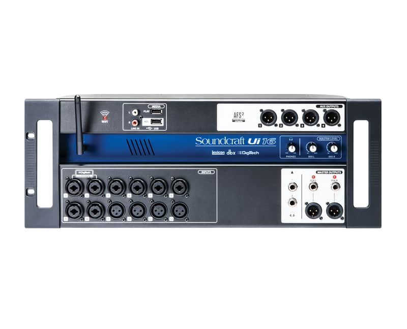 Soundcraft Ui16 Remote Controlled 16 Input Digital Mixer PROAUDIOSTAR image 1
