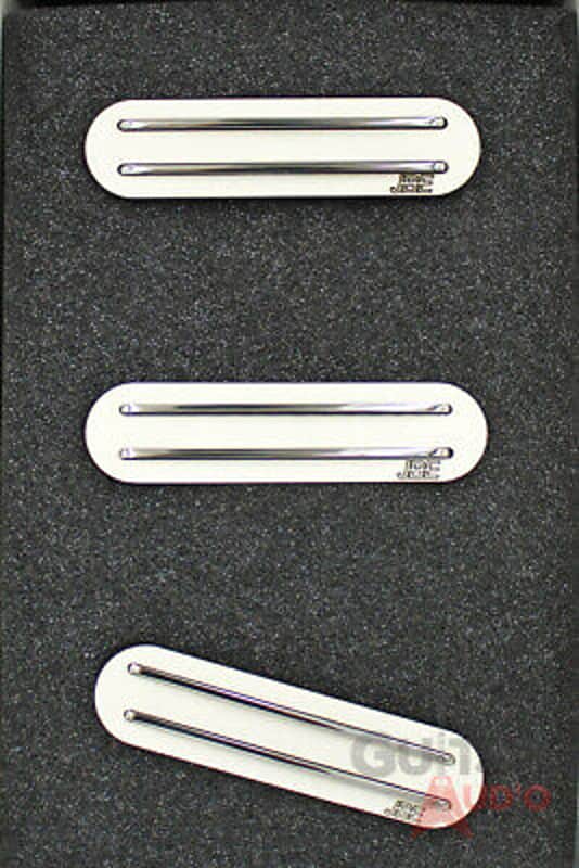 Joe Barden Engineering (JBE Pickups) S-Deluxe Strat Set, White SSS new - White image 1