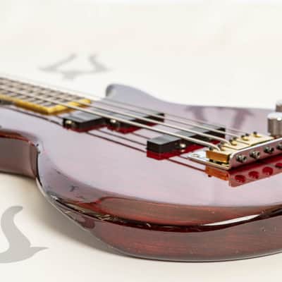 Daion Mark X-B2 Wine Red (Tinted Red), Neck Through (1983) w/ Hardshell Case image 16