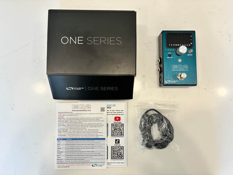 Source Audio EQ2 Programmable EQ 2020 - Blue - Mint - Full Retail image 1