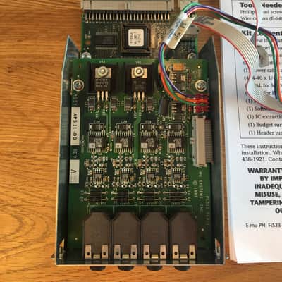 EMU E-MU Sampler Analog output Expander Octo Card 6313 E6400 E5000 Ultra E4X T image 6