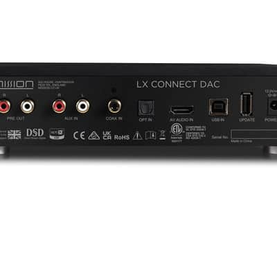 Mission LX-Connect DAC Lux High-End Wireless DAC & Hub Schwarz (HDMI, USB, Bluetooth, Roon-ready) image 2