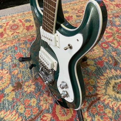 Mosrite Ventures Sidejack 1988 Emerald Green image 4