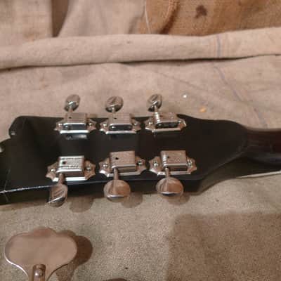 Mosrite Doubleneck 4/6 Bass Guitar 1973 Sunburst image 11