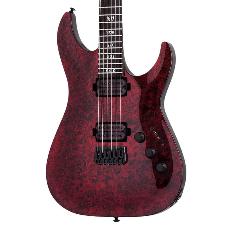 Schecter C-1 Apocalypse Electric Guitar - Red Reign - Open Box image 1