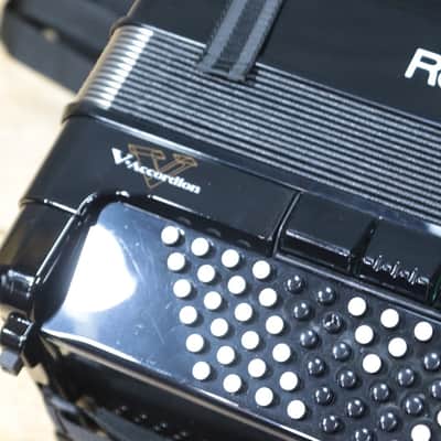 Immagine Roland FR-1X V-Accordion 26-Key 72-Bass Black Digital Piano Accordion w/Bag - 10