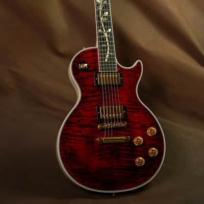 Gibson Les Paul "The Velvet Rose" Custom Shop Masterpiece Figured Maple Electric Guitar image 8