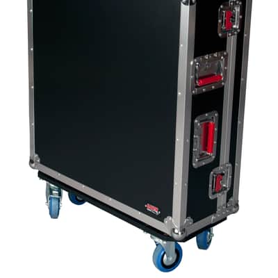 B-Stock Gator Cases G-TOUR Series ATA Style Road Case - Custom Fit for Allen and Heath AH2400-16 Mixer with Dog House and Heavy Duty 4" Casters; (G-TOUR AH2400-16) image 2