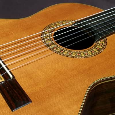 1982 Kazuo Yairi Y505A Concert Grade Classical Alto/Requinto Guitar+Soft Case image 19