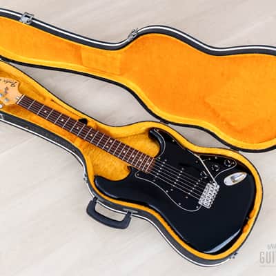 1979 Fender Stratocaster Vintage Electric Guitar Black, 100% Original w/ Case image 21