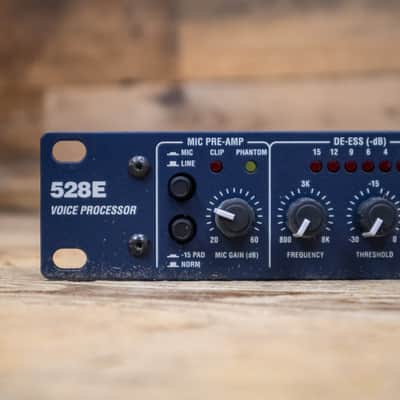 Symetrix 528E Voice Processor Channel Strip Vocal Enhancer 528-E U286505 image 6