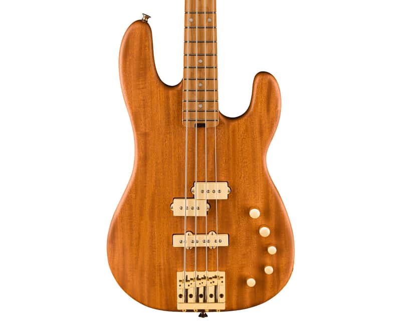 Used Charvel Pro-Mod San Dimas Bass PJ IV - Natural Mahogany image 1