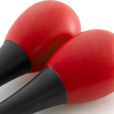 ETHNO MAR01 - Mini Egg Maracas in Red - Pair image 4