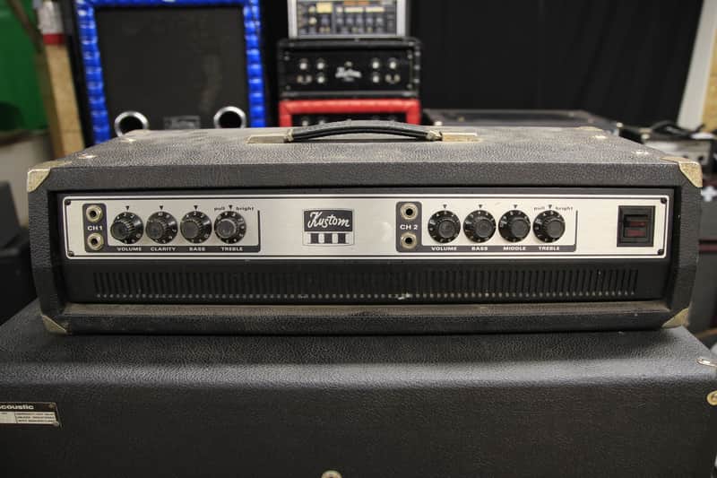 Kustom III 1970s Guitar/Bass Amp Head image 1