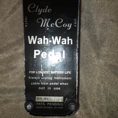 Vintage Vox Clyde McCoy Script Wah image 3