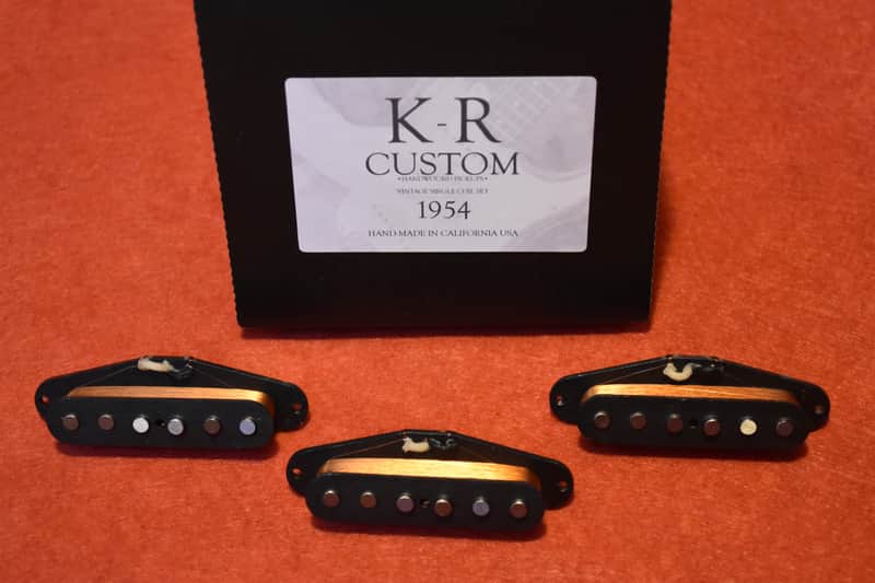 K-R Custom Stratocaster Single Coil Pickups set 54' image 1