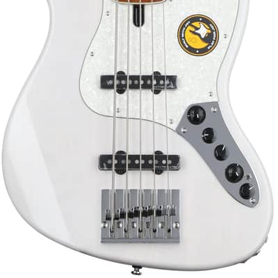 Sire Marcus Miller V8 5-string Electric Bass - White Blonde image 1