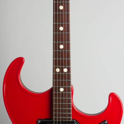 Wandre  Doris Solid Body Electric Guitar (1966), black gig bag case. image 8