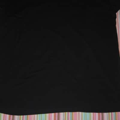 new (no tags) A+ genuine Fender Built to Inspire short sleeve T-Shirt, Black, size XL (X-Large), 100% Cotton, part # (p/n): 9112000606, Black Shirt with Gray, Red, & Black GRAPHIC image 12