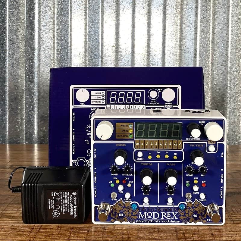 Electro-Harmonix Mod Rex Polyrhythmic Modulator | Reverb