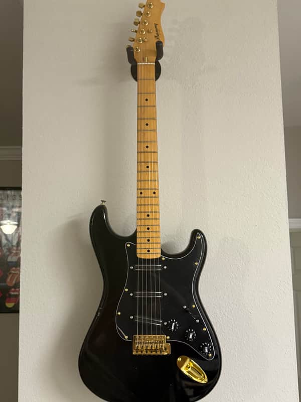 Harmony Strat Copy - Black Gloss image 1