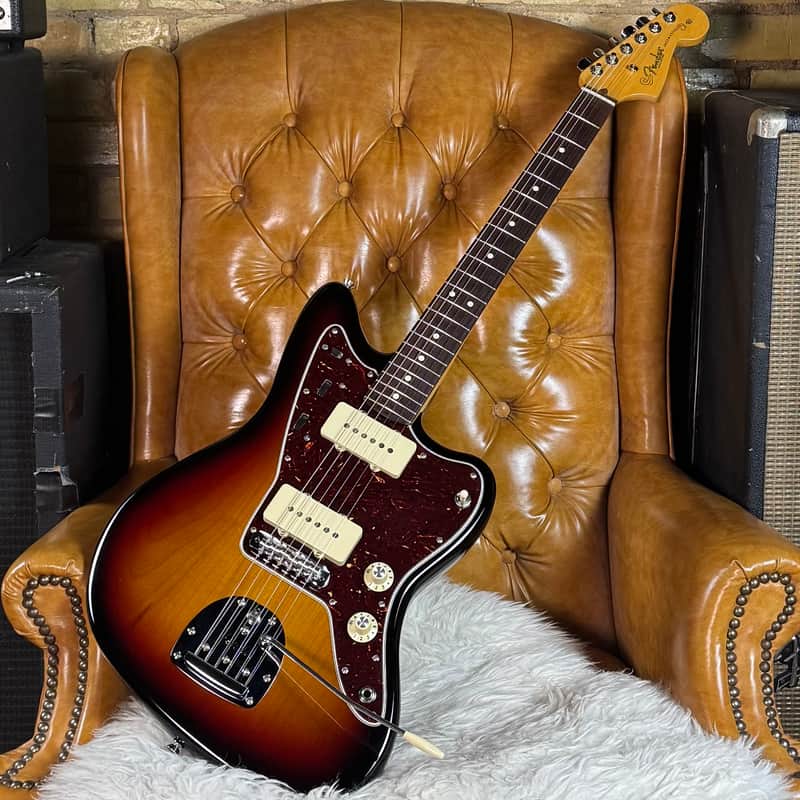 2021 Fender American Professional II Jazzmaster 3 Color Sunburst Offset Made In USA Electric Guitar W/ Original Hardshell Case & Paperwork! image 1