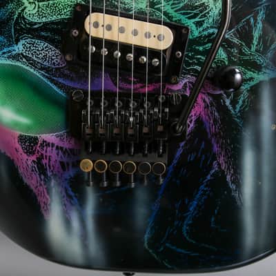 Kramer Baretta 1987 - "The Fly" Airbrush graphic image 8