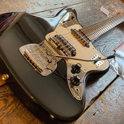 Fender Japan FSR Alder Jaguar Reissue MIJ Piano Black w/ Anodised Pickguard MIJ Japanese Shop Order image 3