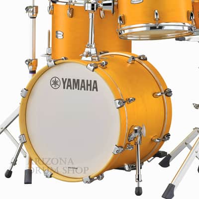 Yamaha TMP8F3-CRS Tour Custom Maple 3pc Bop Shell Pack 18x14/14x13/12x8 - Caramel Satin image 1