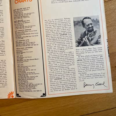 vintage 1968 Gibson Gazette catalog periodical Volume 8 No 2 Les Paul model reintroduction Barney Kessel artists gallery Larry Coryell paper case candy image 6