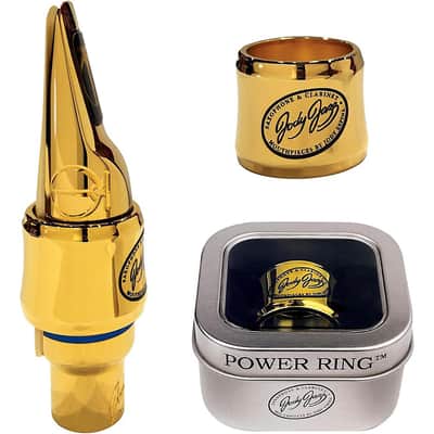 JodyJazz MA1 Gold Power Ring Ligature for Select Alto Mouthpieces image 5