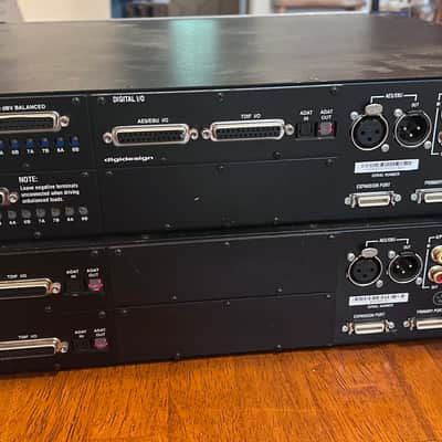 [PAIR!] Digidesign 192 Pro Tools HD Interface 16x8x8 with 2x Analog Input / Analog Output / Digital I/O Cards 2000s - Silver image 3