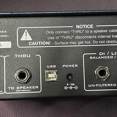 Suhr Reactive Load IR 8 Ohm DI Box with Impulse Responses image 2