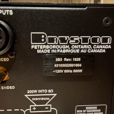 Bryston 3B3 2025 - Black image 7