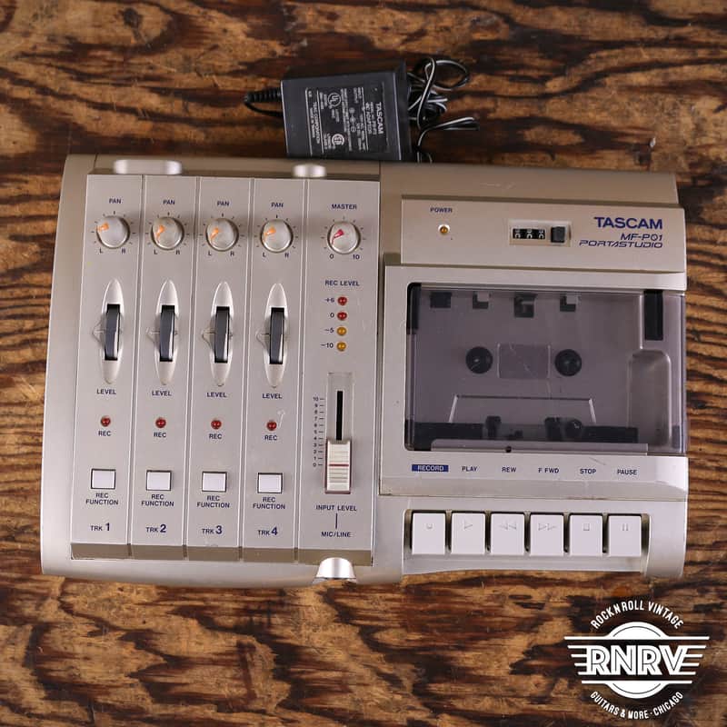 Tascam MF-P01 Portastudio カセットレコーダー TASCAM MF-P01 Portastudio Multitrack Cassette Recorder | Reverb