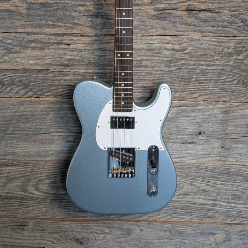 Used G&L 2023 Custom Shop ASAT Bluesboy - Ice Blue Metallic image 1