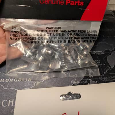 Fender 003-7429-049 Standard Stratocaster / Telecaster Tuning Heads (6) 2010s - Chrome image 3