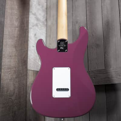 PRS J2R1J SE Silver Sky in Dragon Fruit Electric Guitar image 6