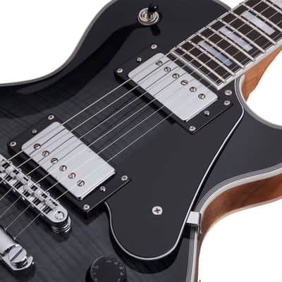 Schecter Solo-II Custom Trans Black Burst image 4