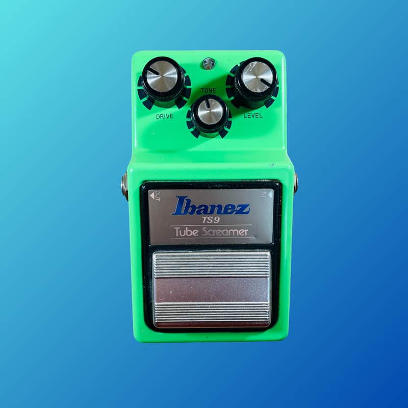 Ibanez TS9 Tube Screamer (Silver Label) 1983 - 1984 Green image 1