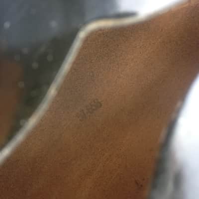 Silvertone 658 Archtop Acoustic 1966 Back And White image 13